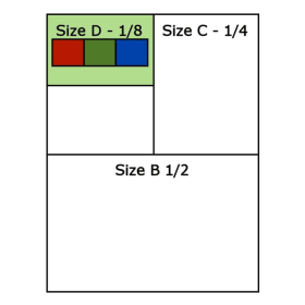 Player Ad - Size D (1/8 Page) - 1/8 item