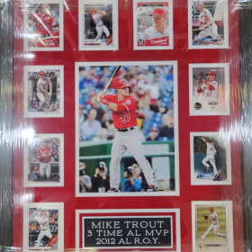 66. Angels Mike Trout 10-Card Display item