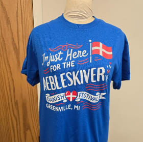 Blue Aebleskiver Shirt - Adult XL item
