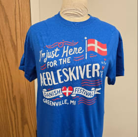Blue Aebleskiver Shirt - Youth Medium item