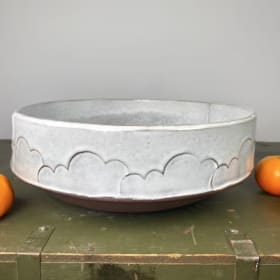 [45] Handcrafted cloud bowl item