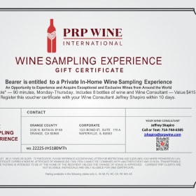 Wine Sampling Experience (2 of 2) item