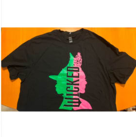 WICKED (2024) MOVIE T SHIRT BRAND NEW SIZE XL item