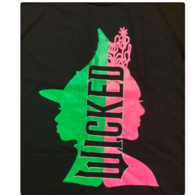 WICKED (2024) MOVIE T SHIRT BRAND NEW SIZE XL item