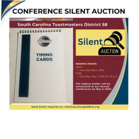 Toastmasters Timing Card item