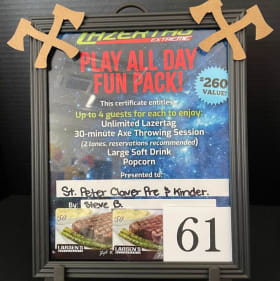 61. Double the Fun, Double the Throws item