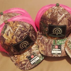 PINK CAMO HAT item