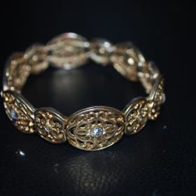 Bracelet - Yellow - Stones - Flex Band item