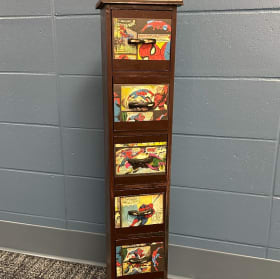 Spiderman Comics Tall 6 Drawer Case item