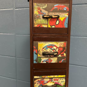 Spiderman Comics Tall 6 Drawer Case item