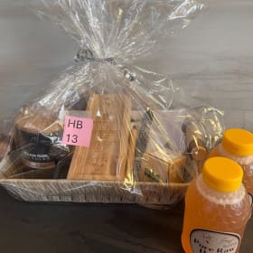 HB13 - Spa Essentials Basket, Certificate & Local Honey item