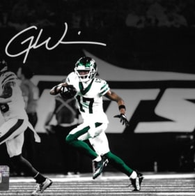 Score Big! – Garrett Wilson Autographed 8x10 NY Jets Print item