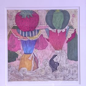 Generous Harvest – Intaglio Print by Yuji Hiratsuka item