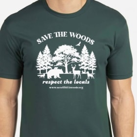 Monochrome print tee - Royal Pine item