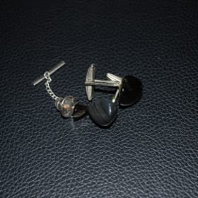 Cuff Link Set W/Tie Pin item