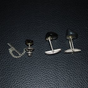 Cuff Link Set W/Tie Pin item