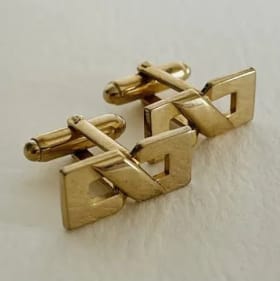 Cuff Links - Gold - Used item