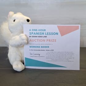 E7 - Spanish Lesson & Plush White Squirrel item