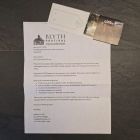E4 - Two (2) Tickets to the Blyth Festival & Gas Gift Card item