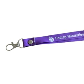 FedUp Lanyard - Purple item