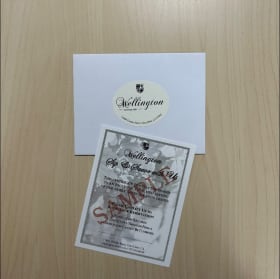 VIP seated tasting/ 4 guests /Wellington Cellars item