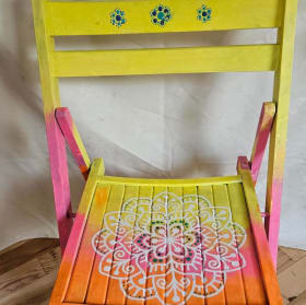 Kid Painted Chairs - Priceless item