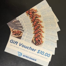 [62] Gyro Shack vouchers item