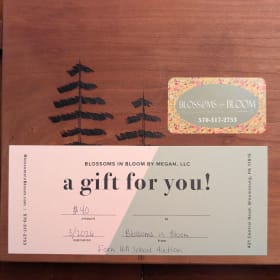 'Blossoms in Bloom by Megan' Gift Card ($40) item