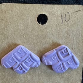 Abstract Polymer Clay Earrings item