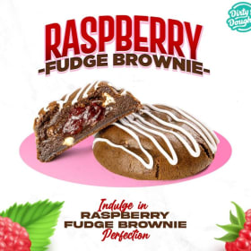 Raspberry Fudge Brownie item