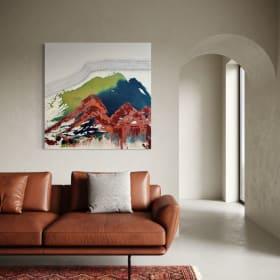 Œuvre d'Art BOHO 03 par Annie Laroche (Valeur de 900$) item