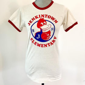 Item #1: Adult Lucky Duck JES Ringer Tee item