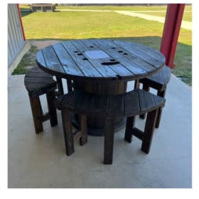 DIY Spool Table item