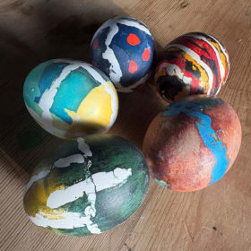 Ukrainian Pysanky Easter Eggs - Set #3 item