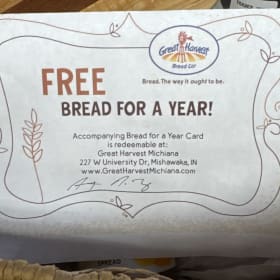 Bread, Bread, and more Bread (and yummy toppings) item