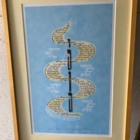Wall hanging (sixth of six) item