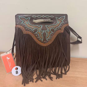 Lot 8 - Montana West Concealed Carry Leather Purse item