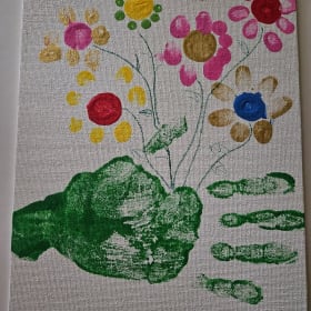 Montessori 2 student artwork item