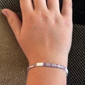 Youth Flat Bead Bracelet item