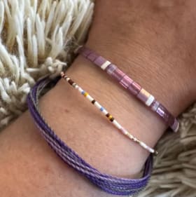 XL Flat Bead Bracelet item