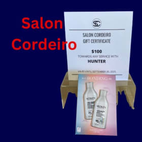 Salon Cordeiro Hair Cut & Product Gift Bag (Value ~$150) item