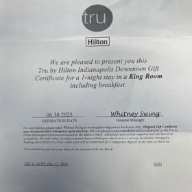 Indianapolis Getaway item