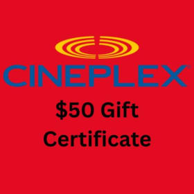 Cineplex Gift Card (Value $50) 1of 2 item