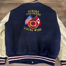 Vintage L1290 Letterman's Jacket item