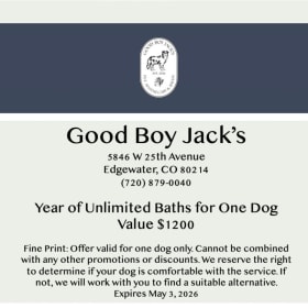 Unlimited Baths for 1 dog! item