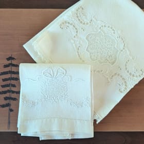 Antique Hand Towels (set of 5) item