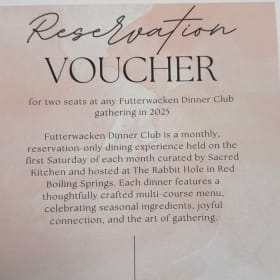 Lot 44 - Two Seats to Futterwacken Dinner Club @Sacred Kitc item