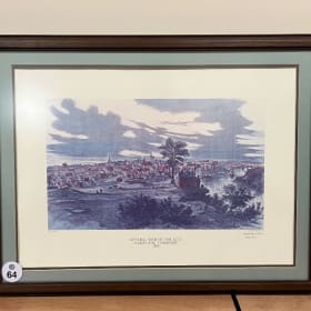 Lot 64 - Framed View of 1862 Nashville item