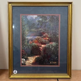 Lot 66 - Farther Away Lake View by Van Martin item