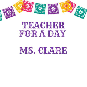 136. Teacher for a Day – Ms. Clare item